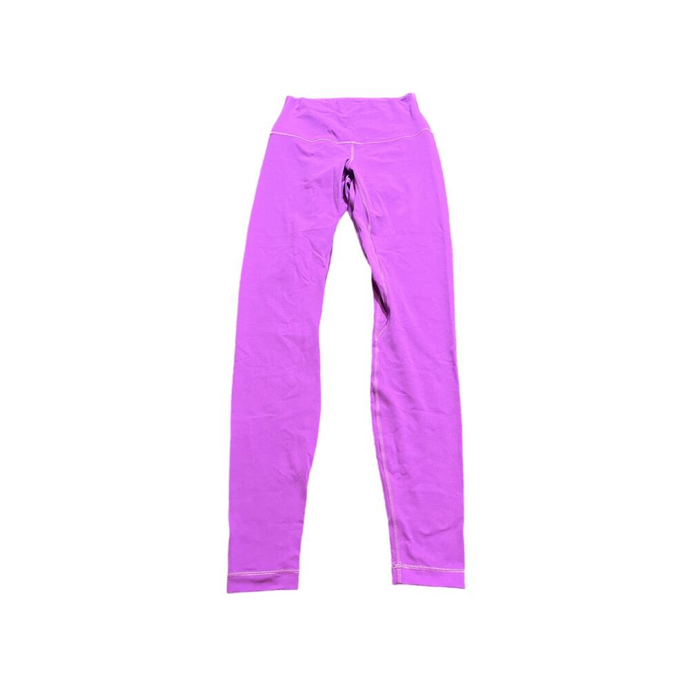 Lululemon Align High Rise Pants Purple Athletic Leggings Womens Size‎ 4 LW5CZ4S